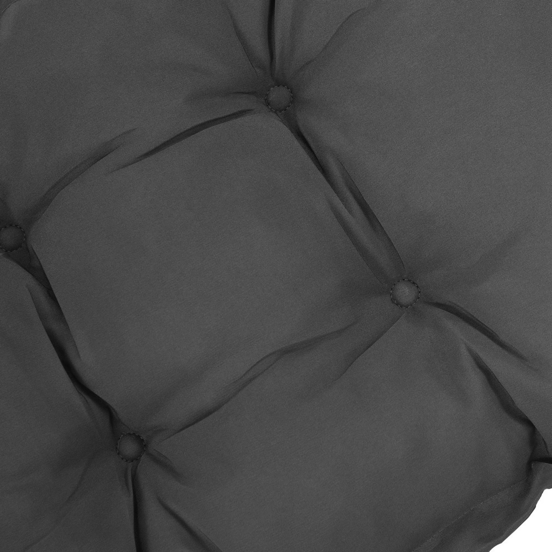 Zwart tuinkussen 100x40x10 cm – dik comfort met stijlvolle afwerking