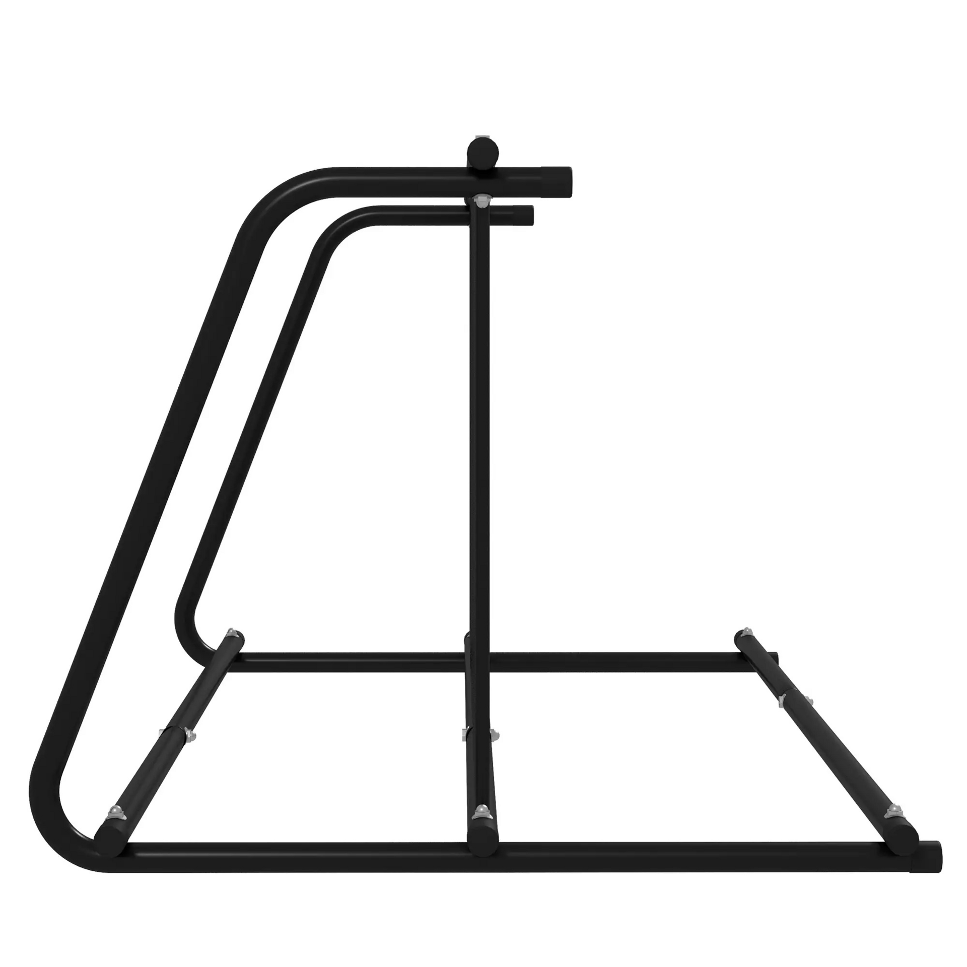 Fietsenrek zwart staal 155x100x75 cm – geschikt voor 4 fietsen