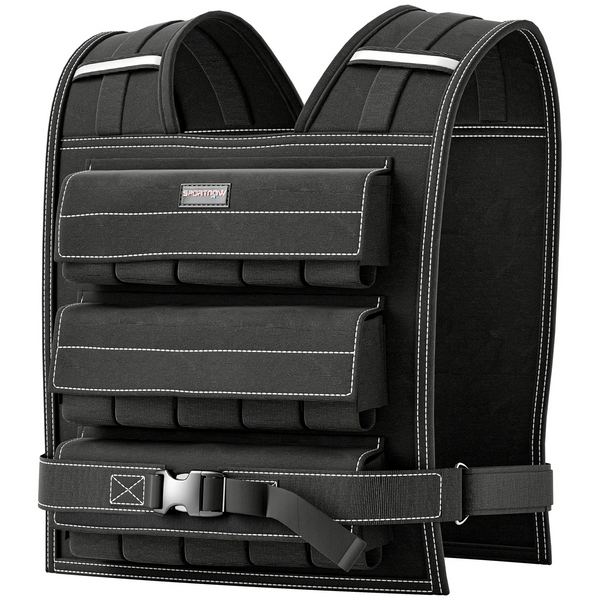 Verstelbaar gewichtsvest tot 15 kg voor intensieve fitness en training