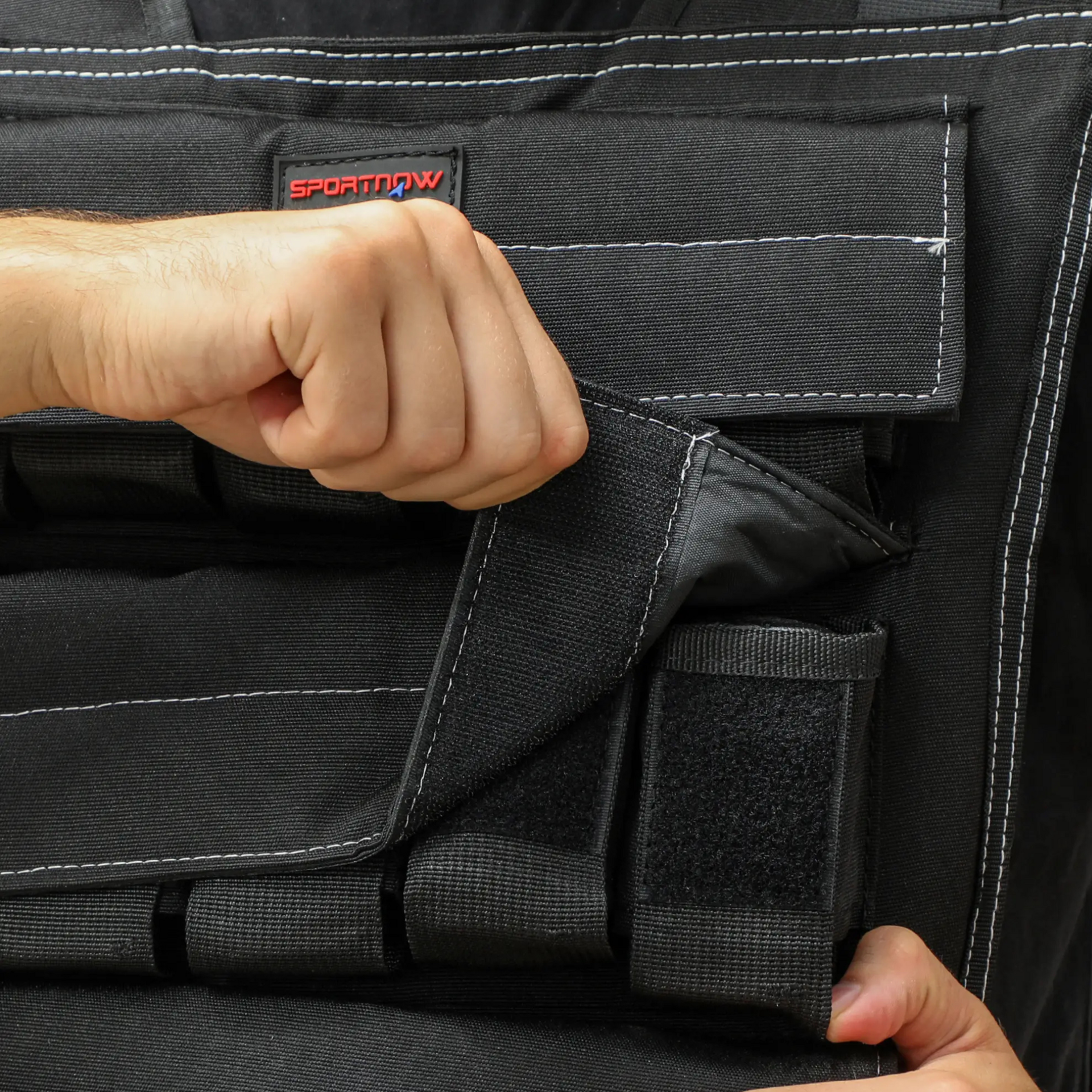 Verstelbaar gewichtsvest tot 15 kg voor intensieve fitness en training