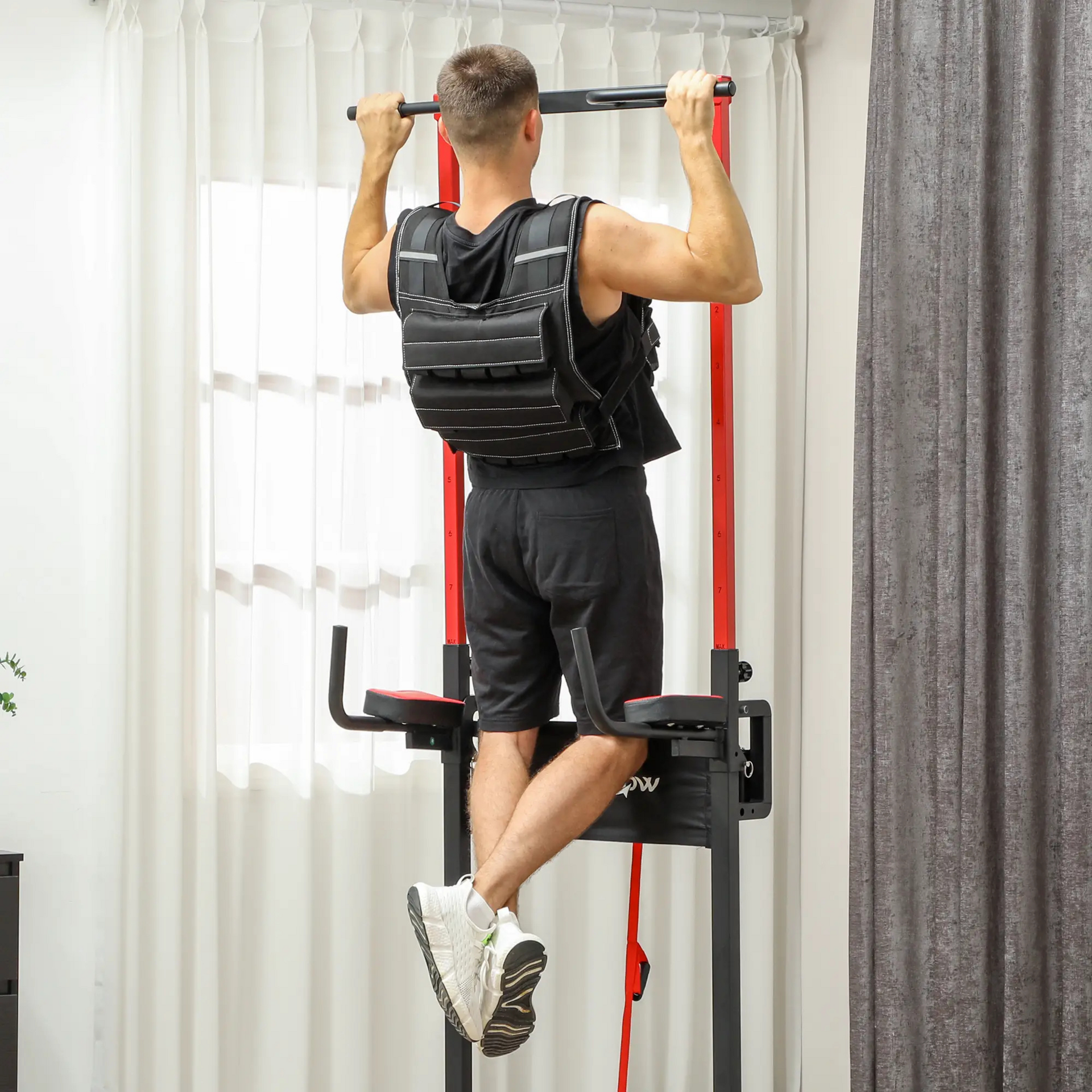Verstelbaar gewichtsvest tot 15 kg voor intensieve fitness en training
