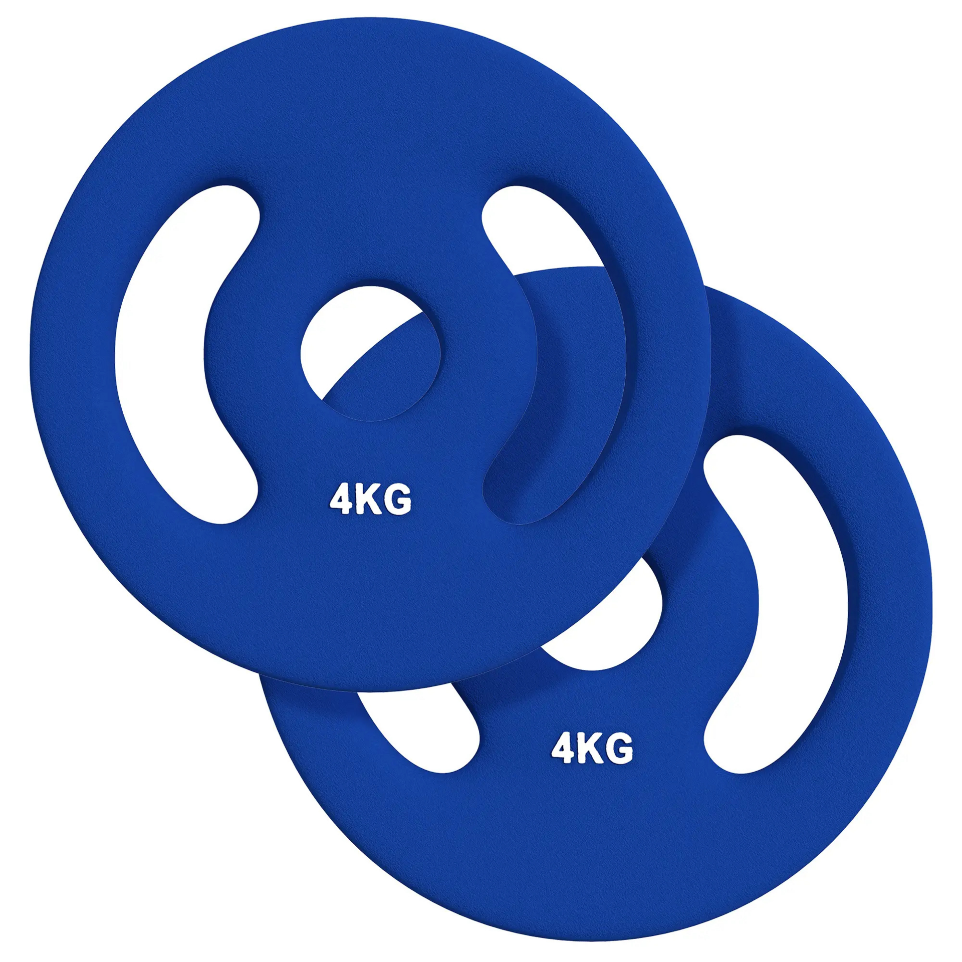Halterschijven set van 2×4 kg voor krachttraining en spieropbouw