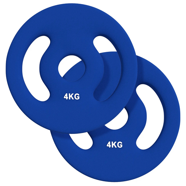 Halterschijven set van 2×4 kg voor krachttraining en spieropbouw