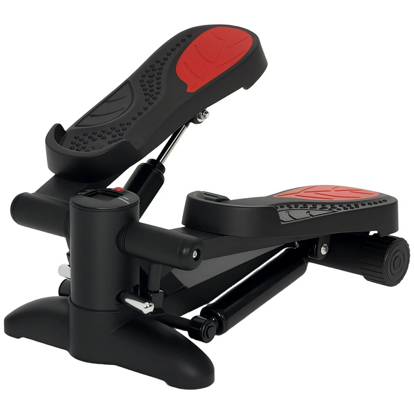 Zwarte fitness stepper – thuis trainen met compacte cardio-oplossing