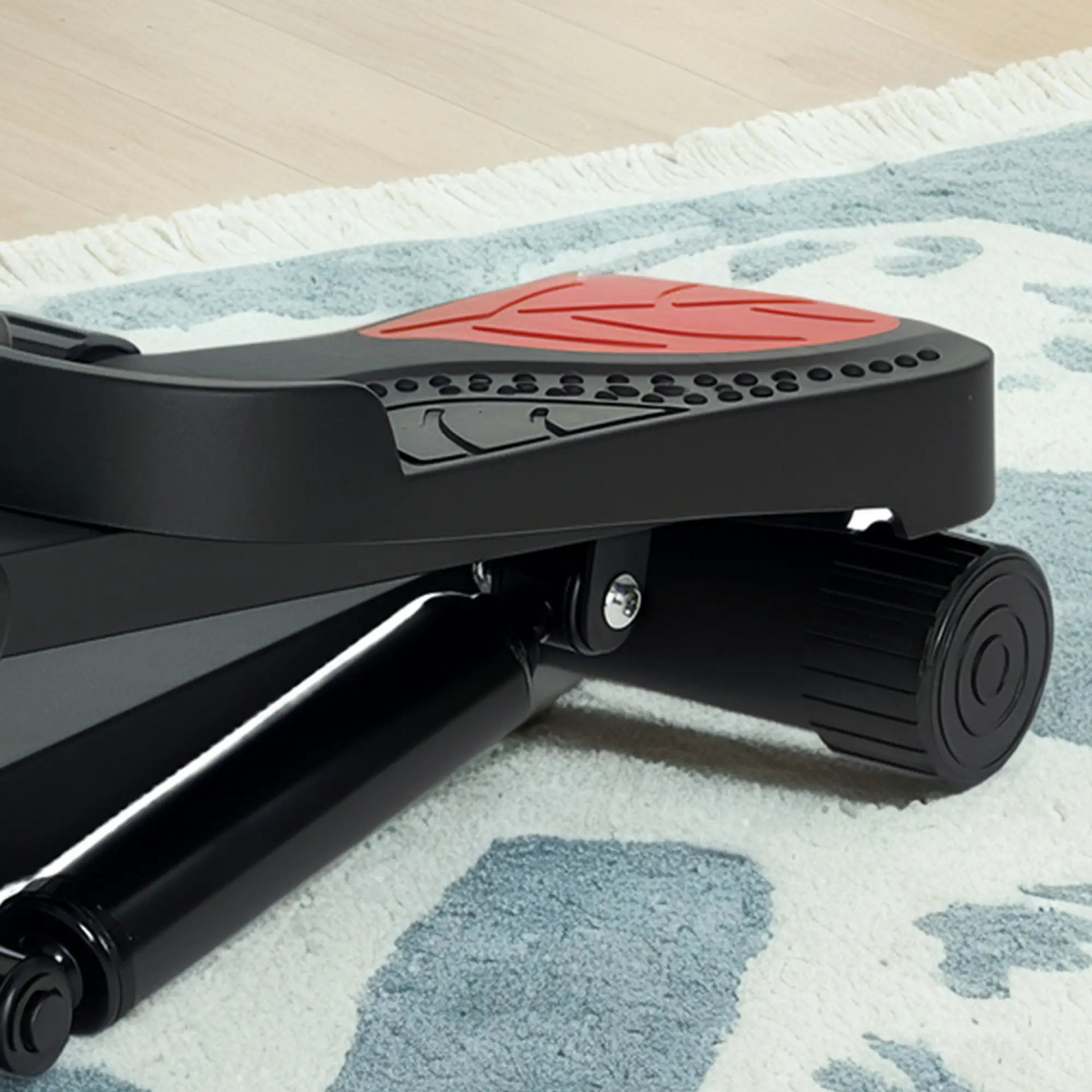 Zwarte fitness stepper – thuis trainen met compacte cardio-oplossing