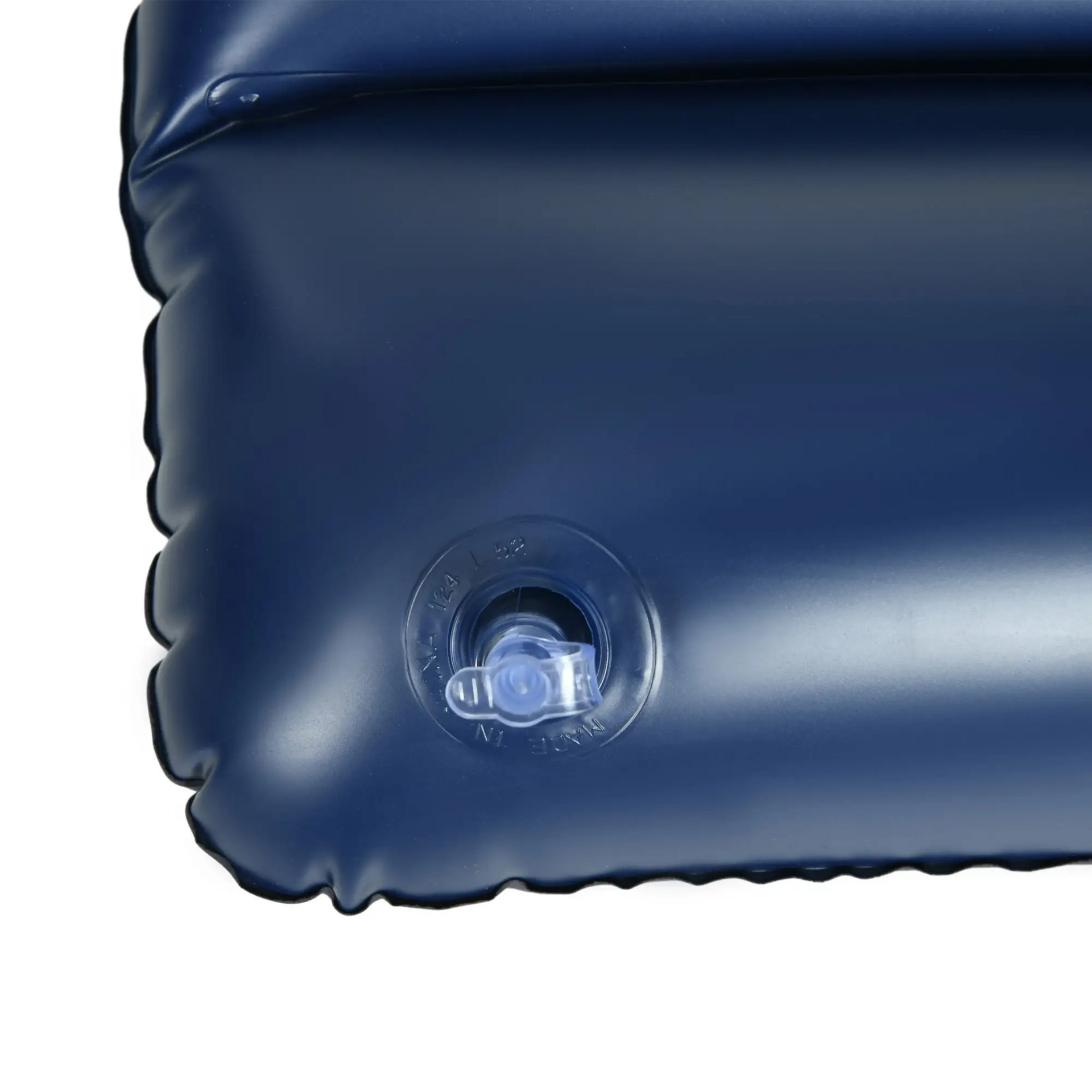 Blauw luchtbed 2-persoons 203x152x22 cm – comfortabel kampeerbed