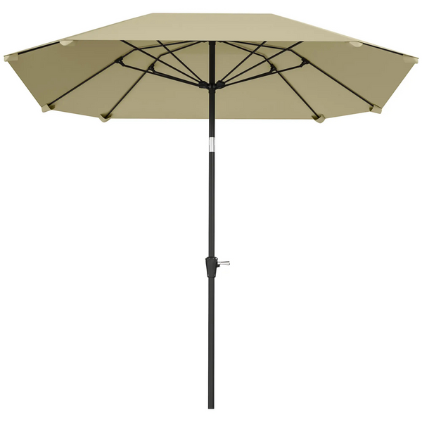 Elegante tuinparasol beige 2,3 m – UV-bescherming voor buiten