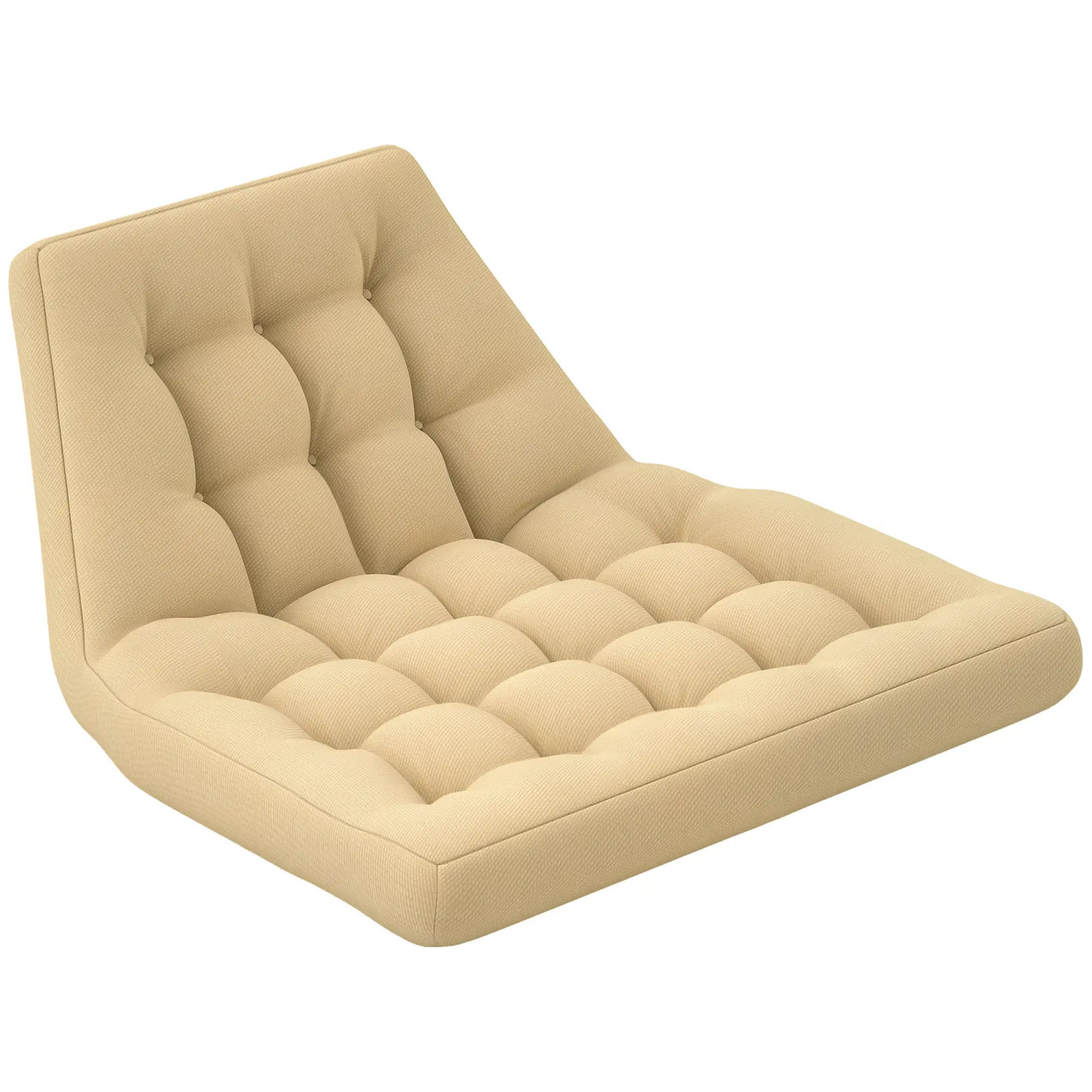 Beige zitkussen voor hangstoel met zacht comfort en stijlvol design