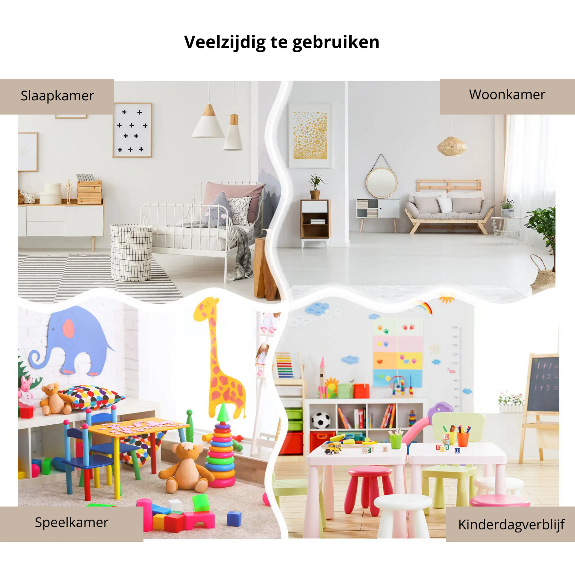 Boekenkast kinderkamer wit met opbergkist 60x30x90 cm praktisch en stijlvol