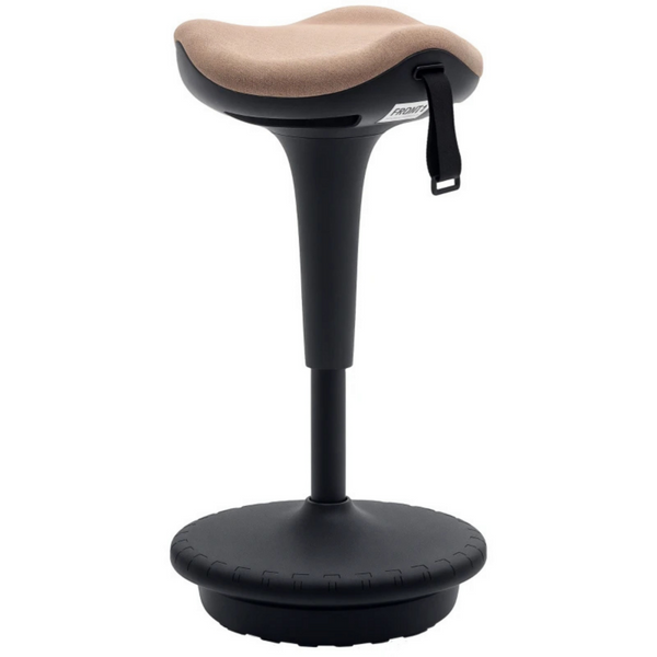 Ergonomische balanskruk verstelbare zadelkruk 34x34 cm bureaukruk