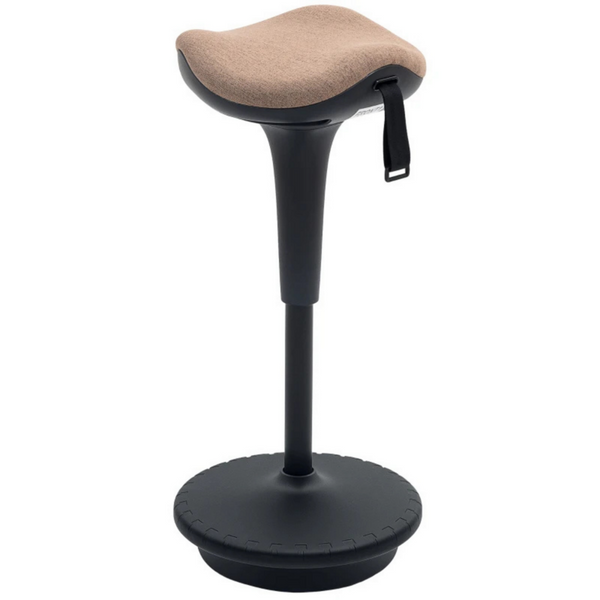 Ergonomische balanskruk verstelbare zadelkruk 34x34 cm bureaukruk