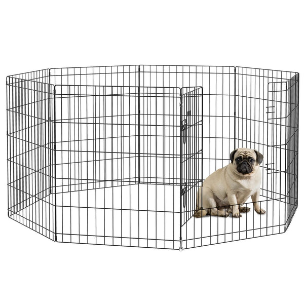 Puppyren XL van metaal – 76 cm hoog, 510 cm omtrek - Veilig en Flexibel | Zenzee