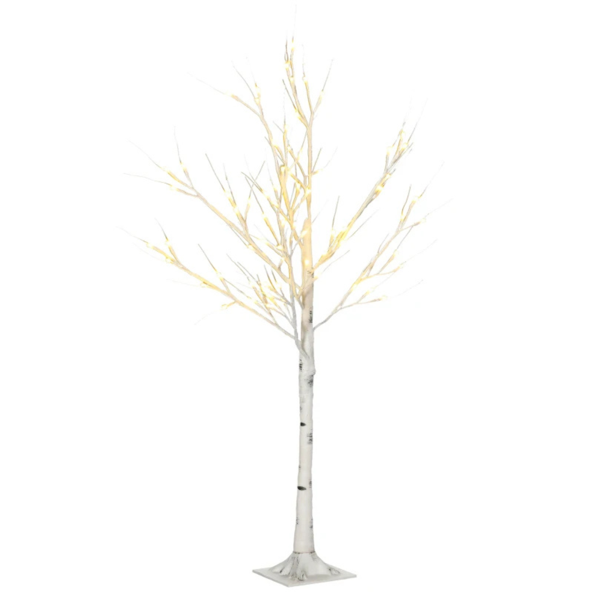 Sfeervolle led kerstlichtboom 120 cm met 72 warmwitte leds voor kerst – sfeervolle en warme lichtdecoratie voor binnengebruik