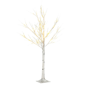Sfeervolle led kerstlichtboom 120 cm met 72 warmwitte leds voor kerst – sfeervolle en warme lichtdecoratie voor binnengebruik