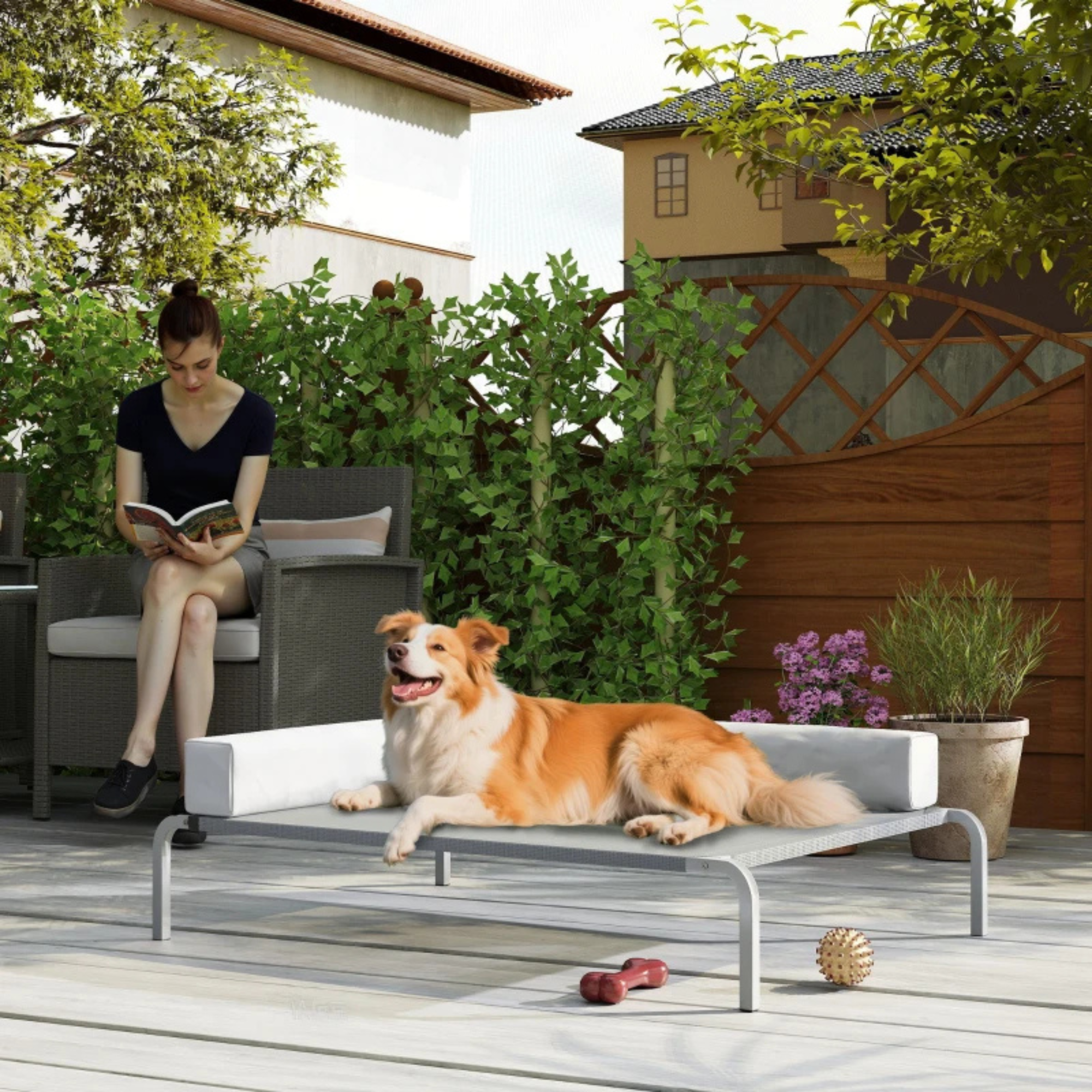 Hondenbed 110x75x30 cm – Ruime hondenmand voor extra comfort