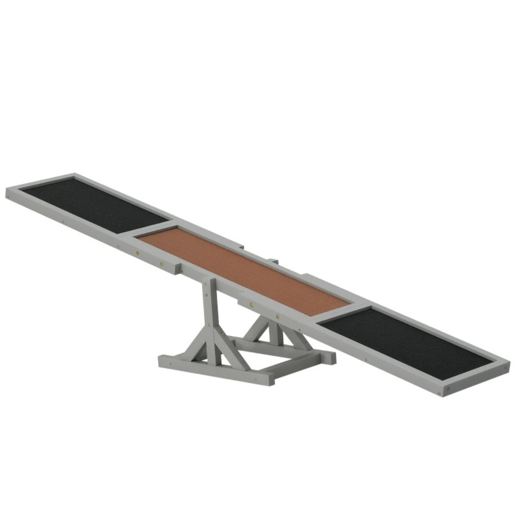 Verstelbare inklapbare hondenloopplank met antislip oppervlak 180x30x30 cm en stevige houten constructie