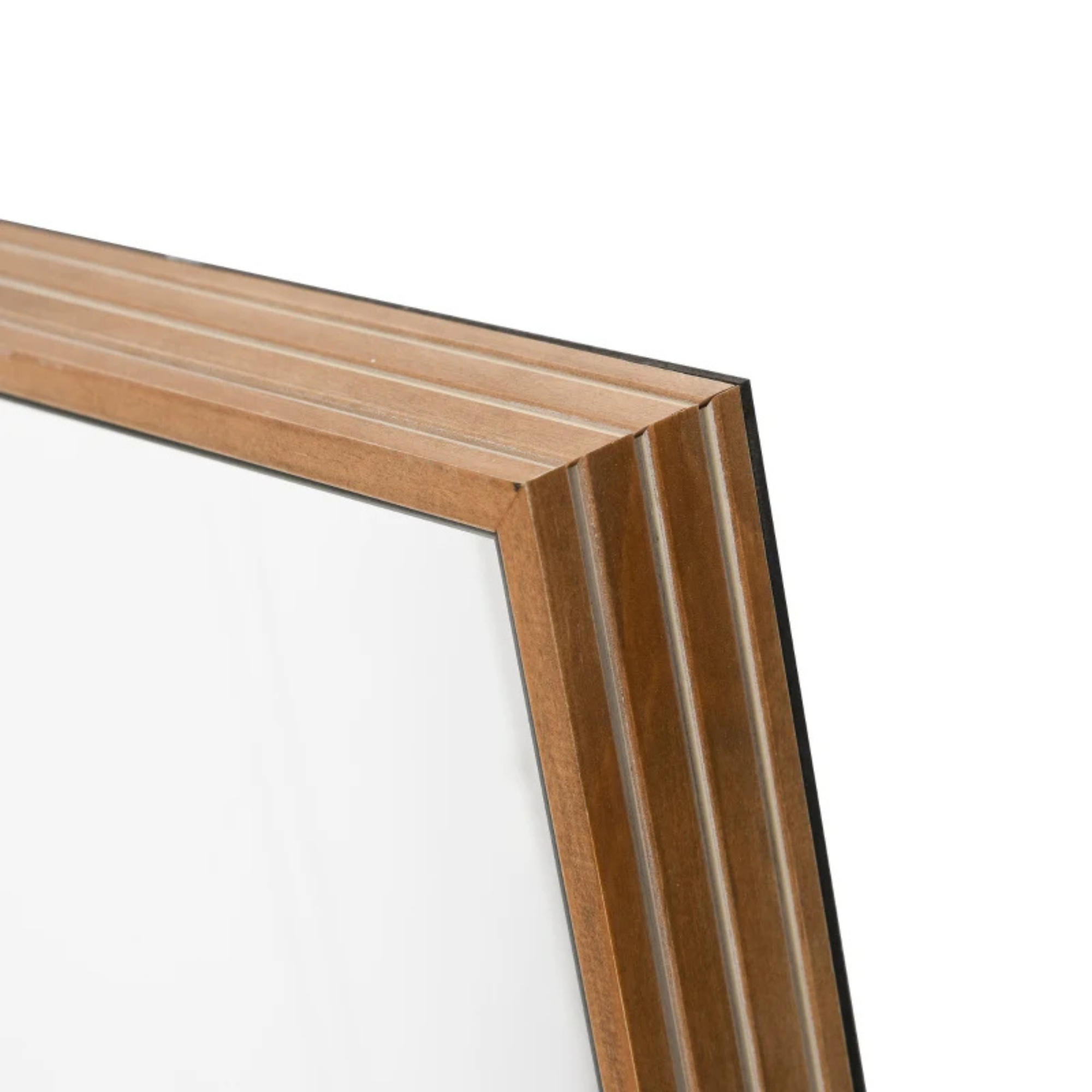 Moderne staande passpiegel in chroom 45x125 cm voor elke ruimte met strak en tijdloos frame voor stijlvolle inrichting