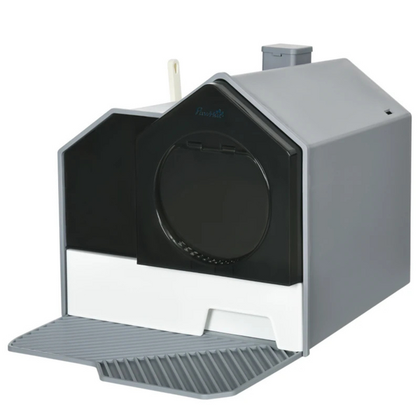 Kattenbak met verwijderbare bak en schep – 47 × 45 × 42 cm