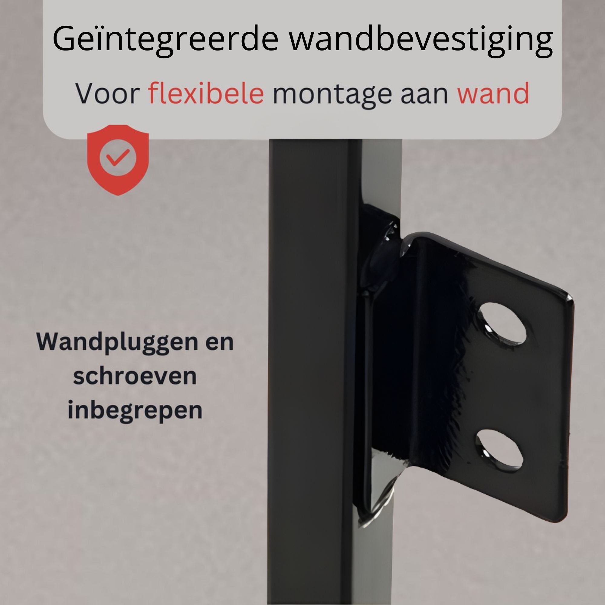 Scharnier van Haardscherm met deur – matzwart – flexibel & veilig – 305×77 cm | Zenzee dichtbij en zwart
