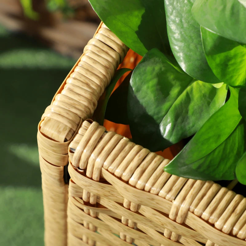 Verhoogde plantentafel en plantenbak – zandkleur, 70x30x72 cm voor gemakkelijk tuinieren